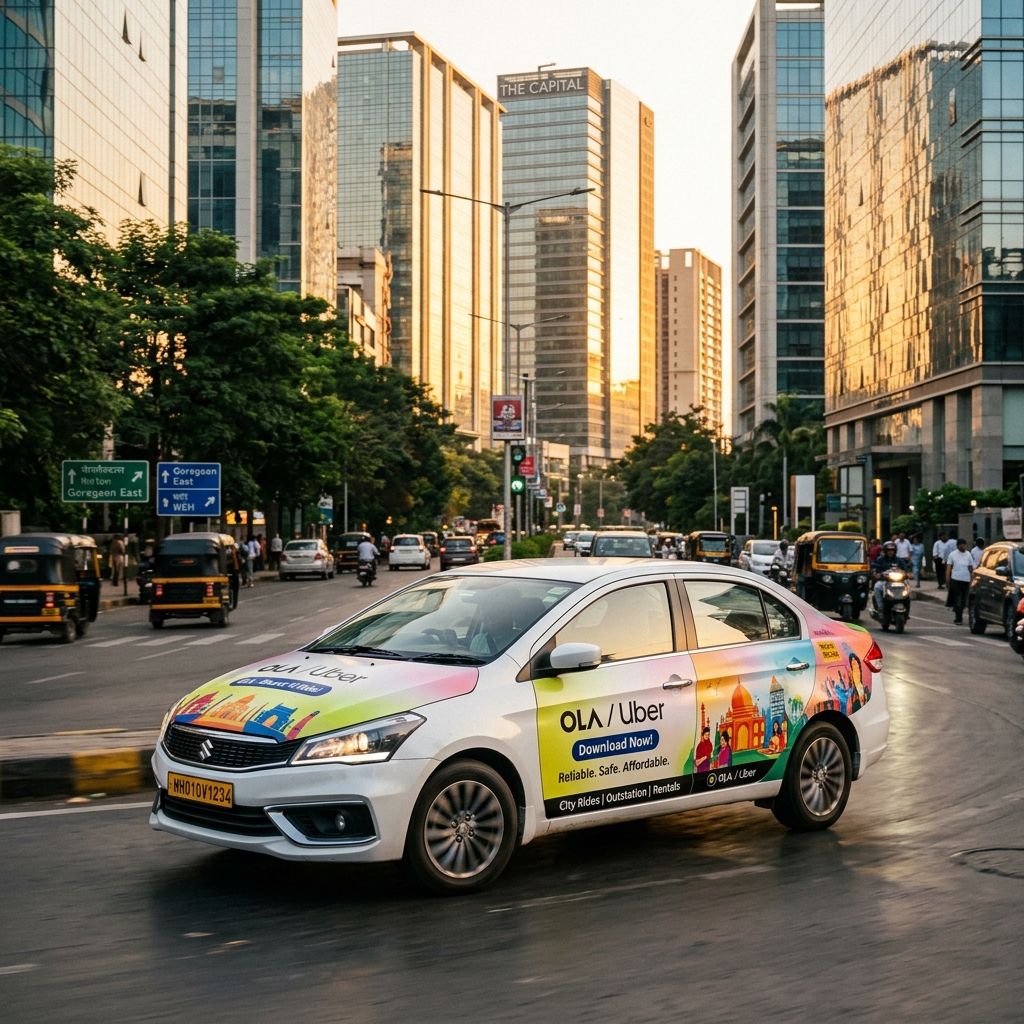 Cab Advertising Mumbai